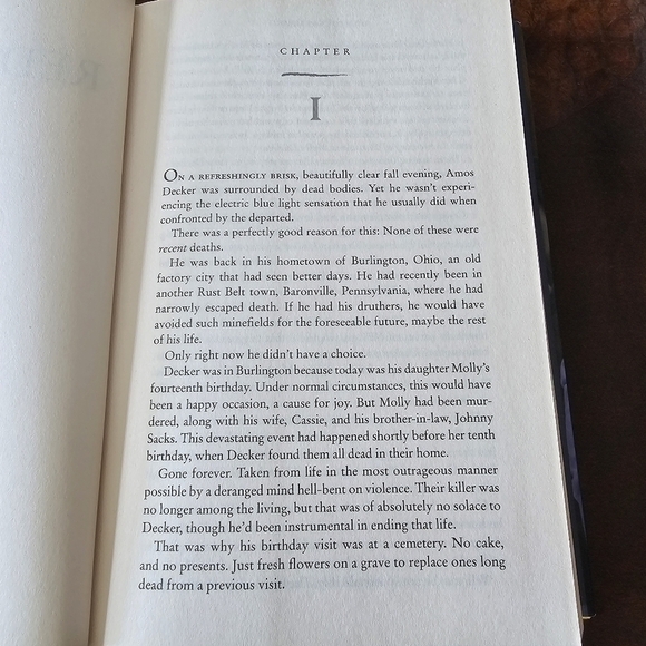 Redemption (Memory Man Series, 5) David Baldacci, Hardcover, Pre-owned - Picture 5 of 9